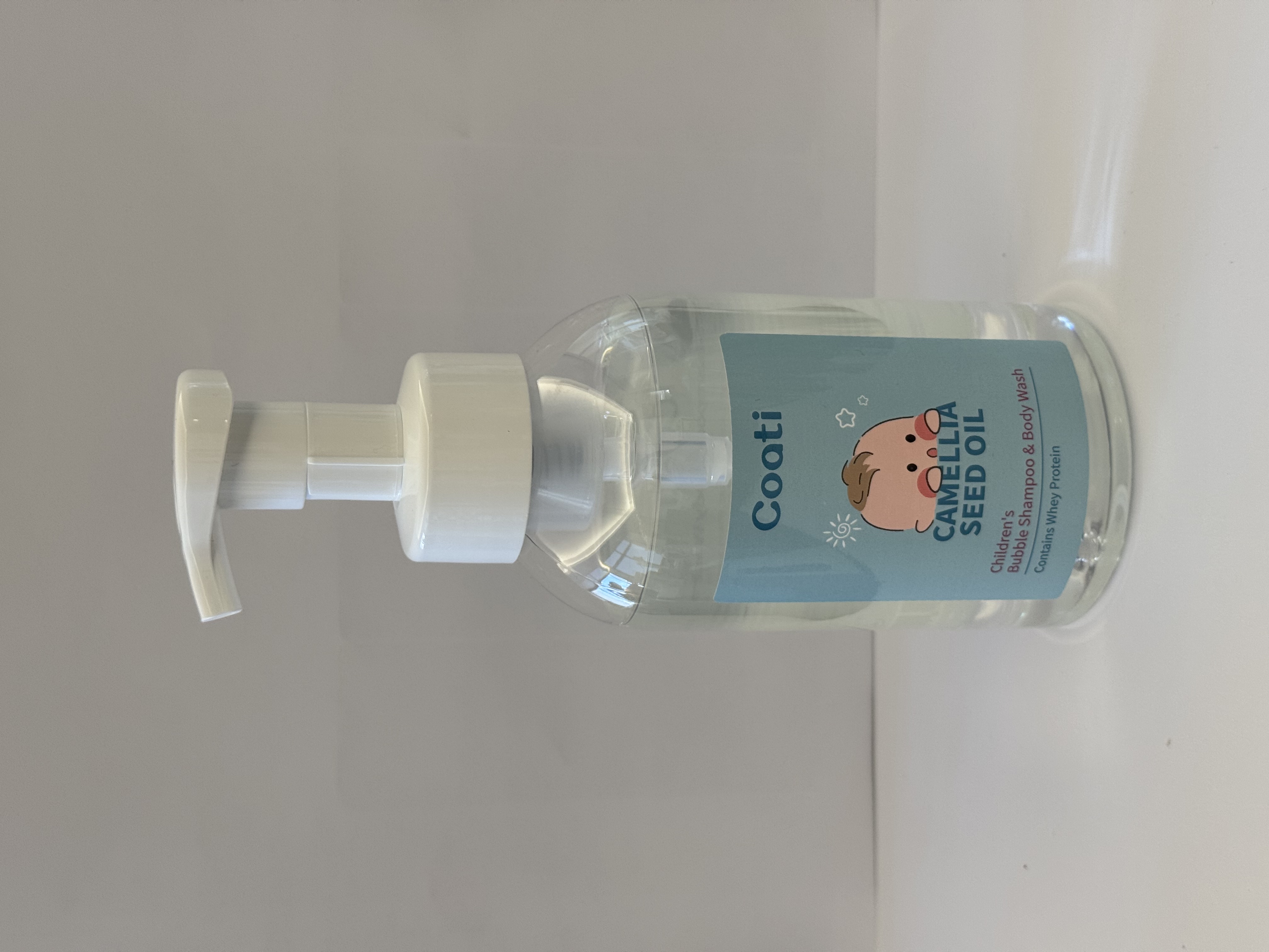 ODM/OEM Coati Children's Shampoo and Body Wash Skin care products Children's Shampoo and body Wash two-in-one Bubble Shampoo and body Wash, gentle and non-irritating, 450ml bottle