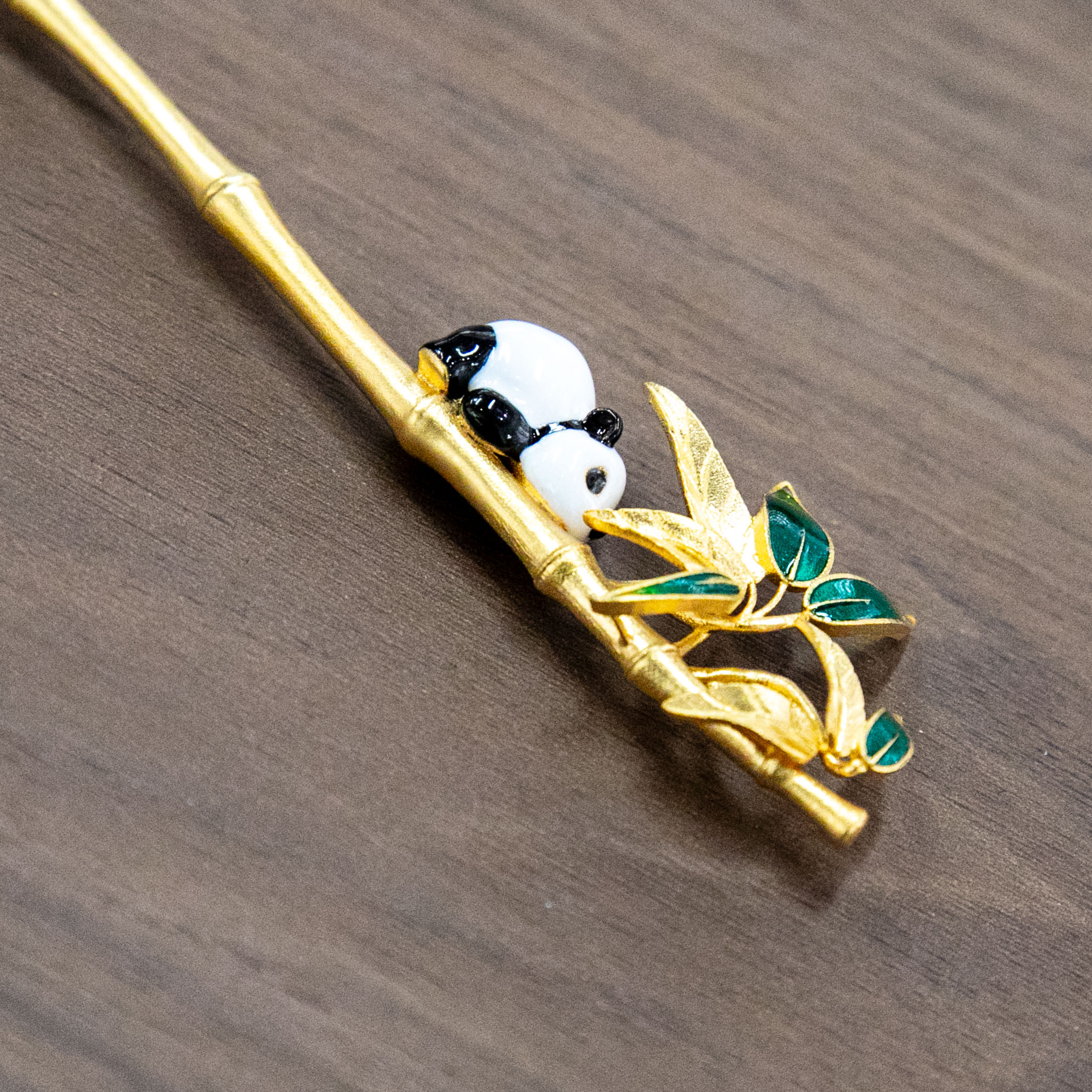 S925 Bamboo Charm Mengrui Hairpin, Hairpin, Hairpin, and ancient Style Jewelry for Women Specification image