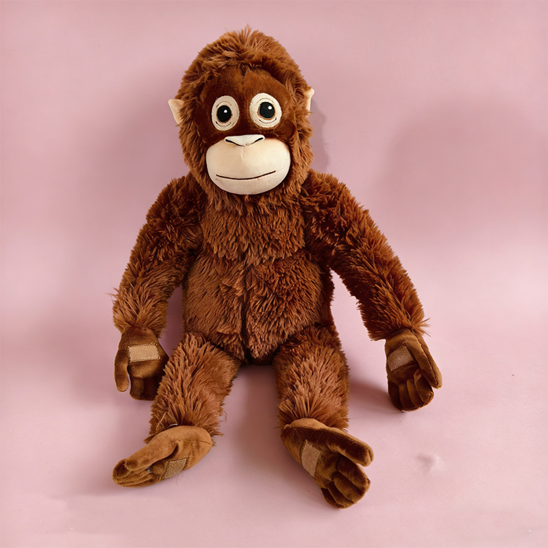 大猩猩网红爆款手脚可沾粘吉祥物动物毛绒玩具纪念品玩偶卡通周边挂件毛绒公仔挂件钥匙扣布偶挂件可爱装饰礼物夹娃娃机厂家直销