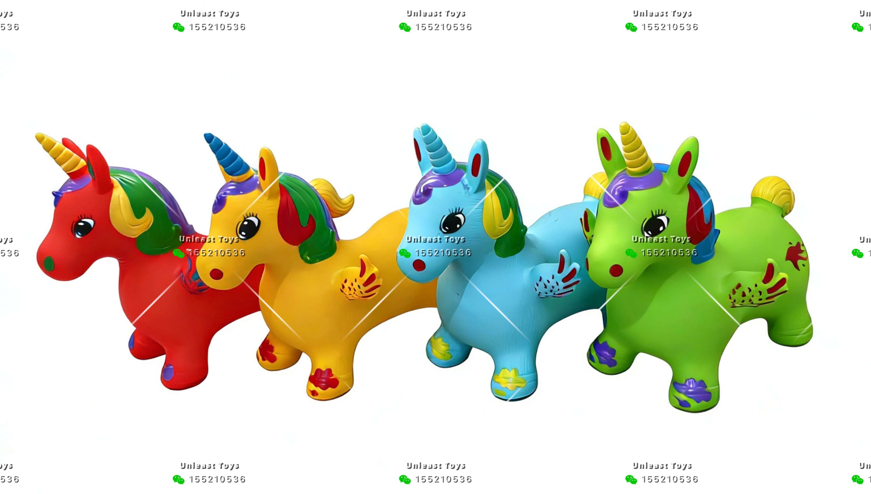 1350g彩色翅膀独角兽same as photo儿童充气玩具，玩具批发 安全无毒环保材质 适合各年龄段儿童