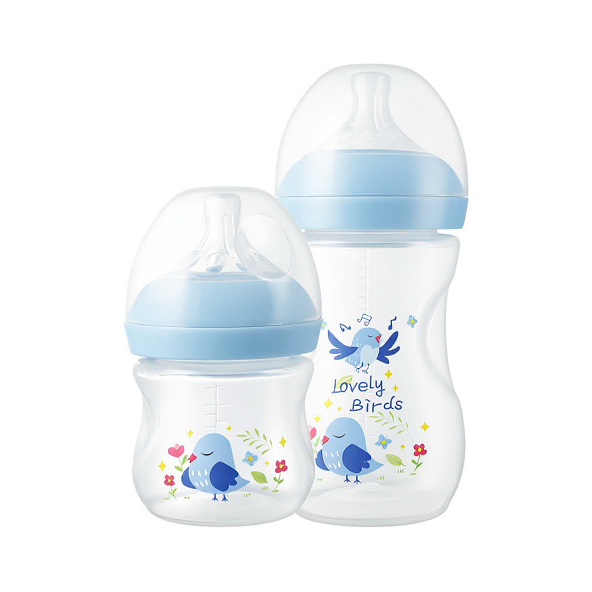 奶瓶/婴儿硅胶/婴儿床/母婴用品宝宝/桌上架白底实物图