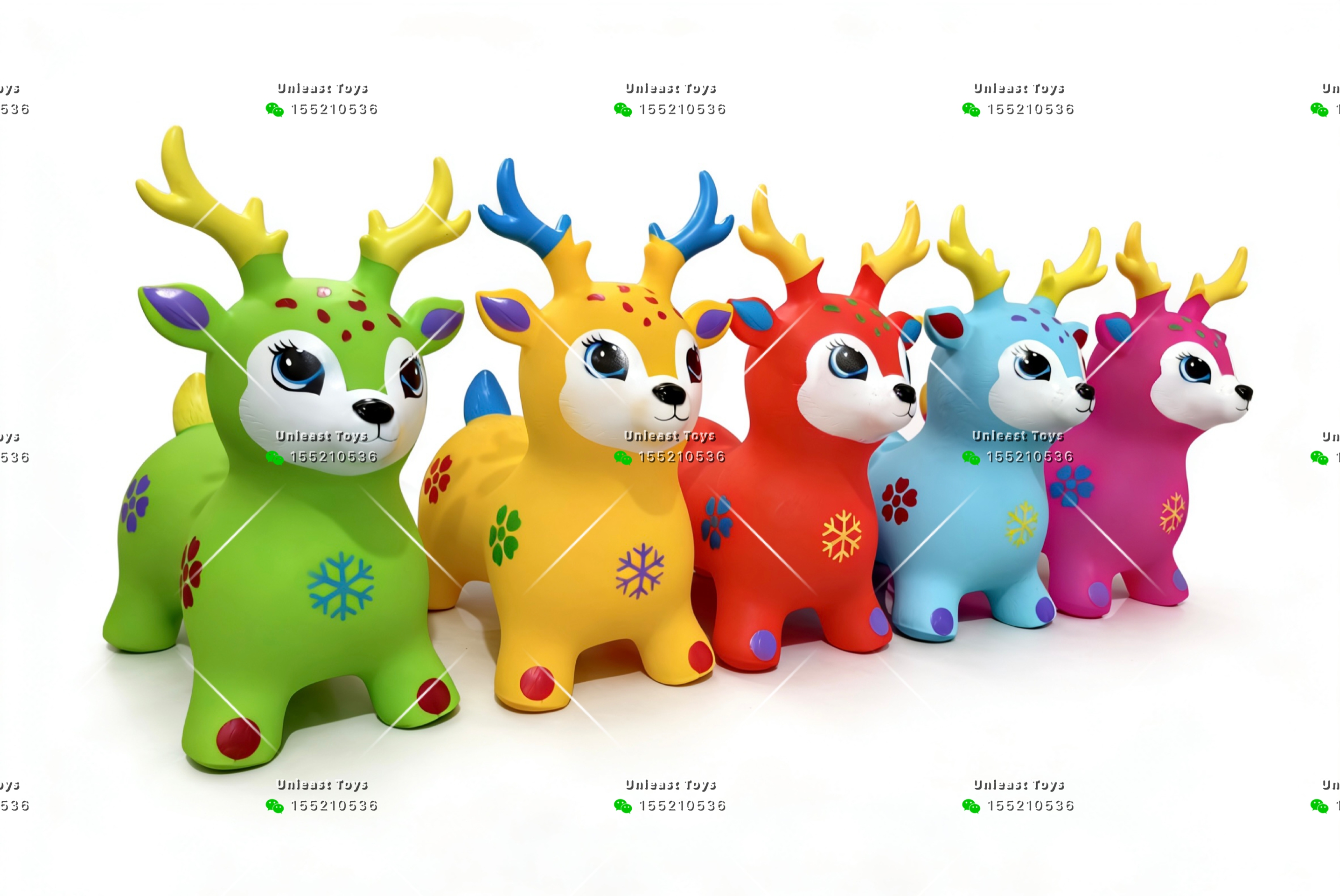 1350g雪花鹿same as photo儿童充气玩具，玩具批发 安全无毒环保材质 适合各年龄段儿童