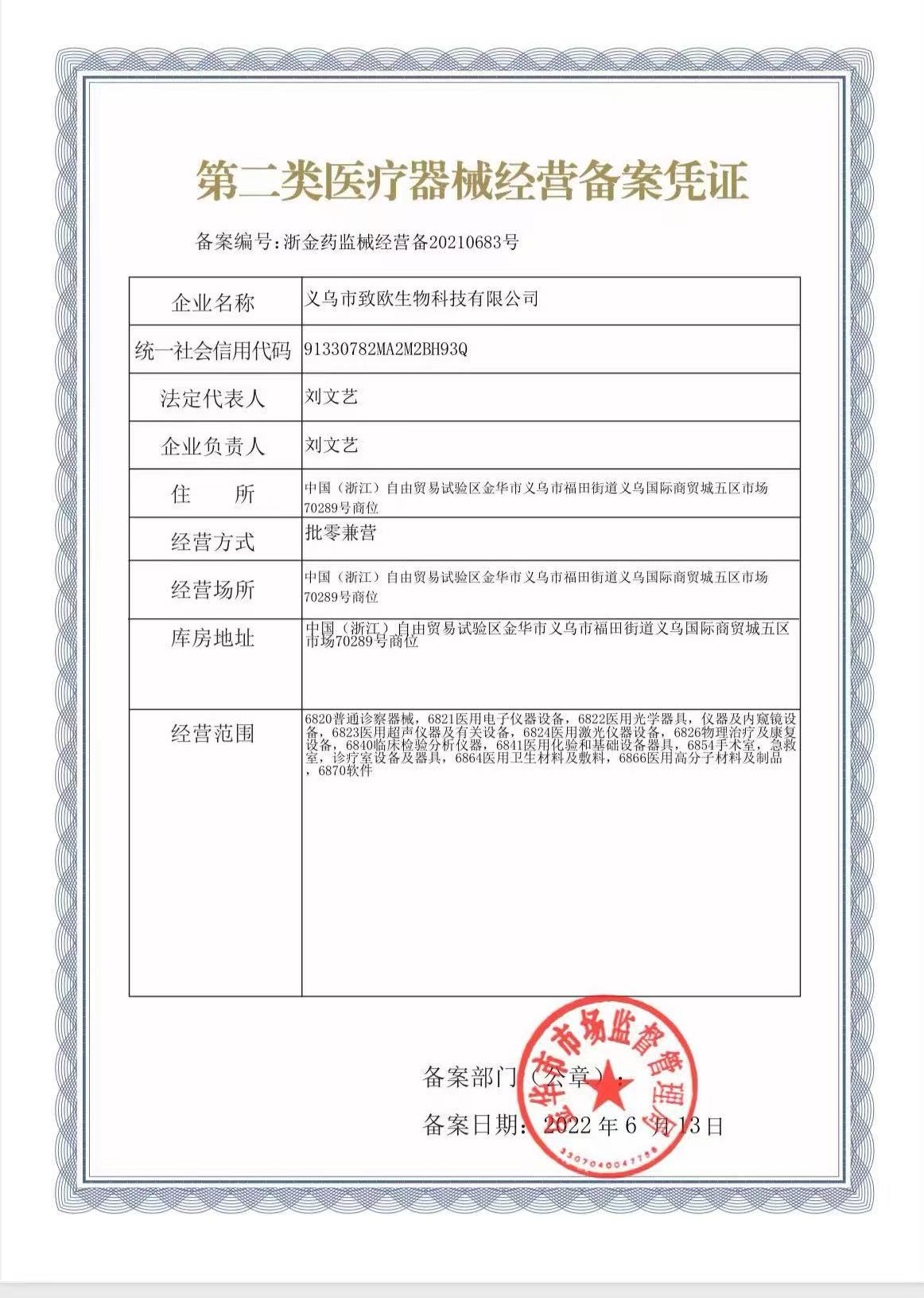 Zhiou Biology qualification pic - 1