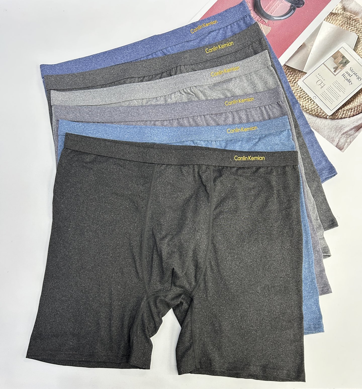 1416# Men's underwear for export to the Middle East and Africa, 46-head oversized cationic underwear, epoxy resin men's briefs, QNI Specification drawing