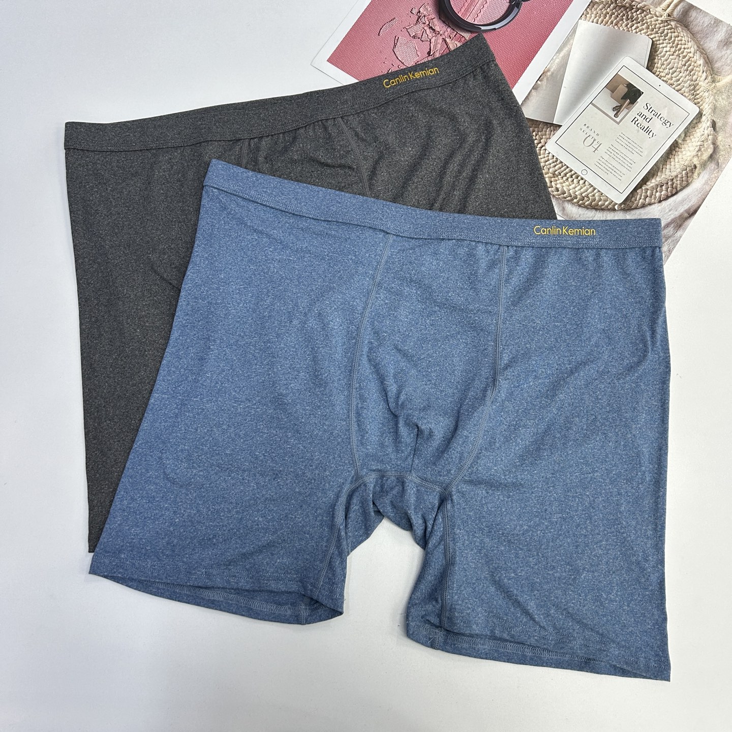 1416# Men's underwear for export to the Middle East and Africa, 46-head oversized cationic underwear, epoxy resin men's briefs, QNI details Picture