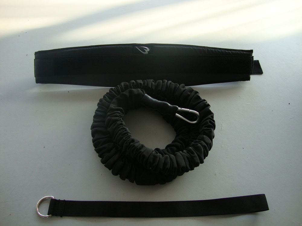 Portable, safe, resistant, speed-sensitive, gait, physical training, high-elastic natural latex protective strap full figure