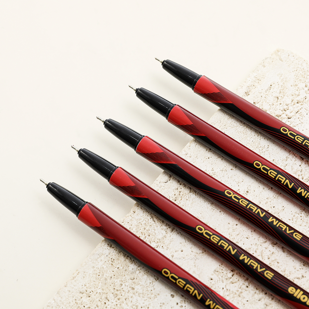 LUVA ET-827 Ballpoint Pen (Red) Specification image