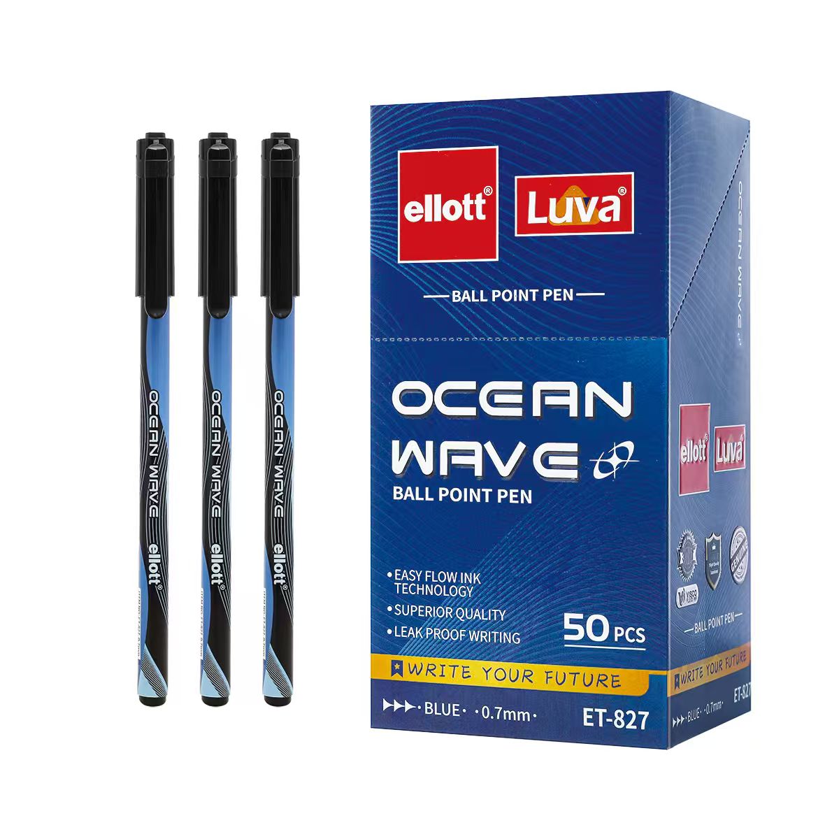 LUVA ET-827 Ballpoint Pen (Blue)
