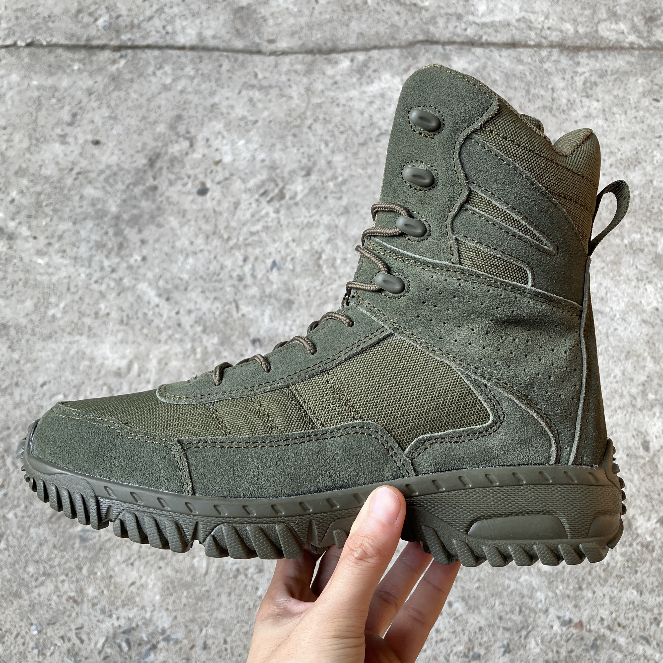 战术靴男士军靴ALTAMA作战靴 Tactical boots Military boots factory战术靴详情3