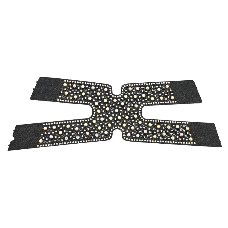 玻璃手缝钻/施华洛世奇/钻圈配件/带钻十字架/十字架铜配件产品图