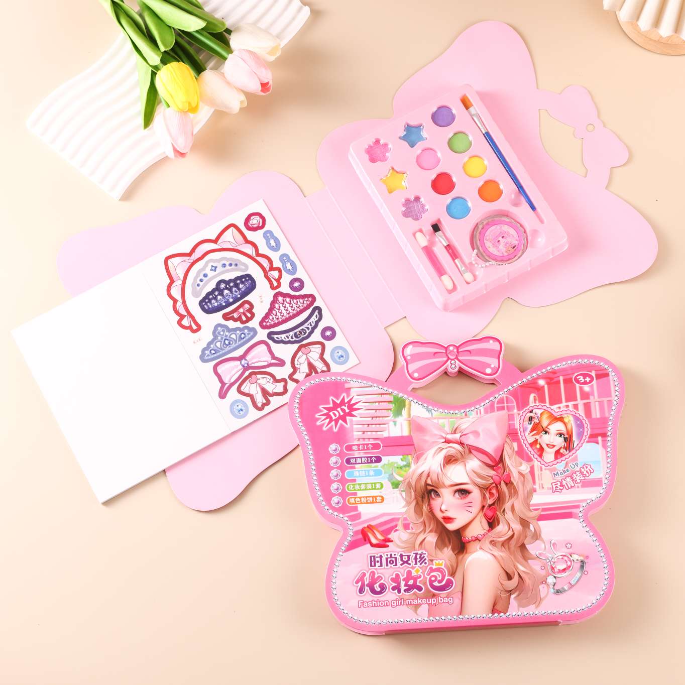 炫彩儿童益智DIY游戏套装工艺贴详情图3