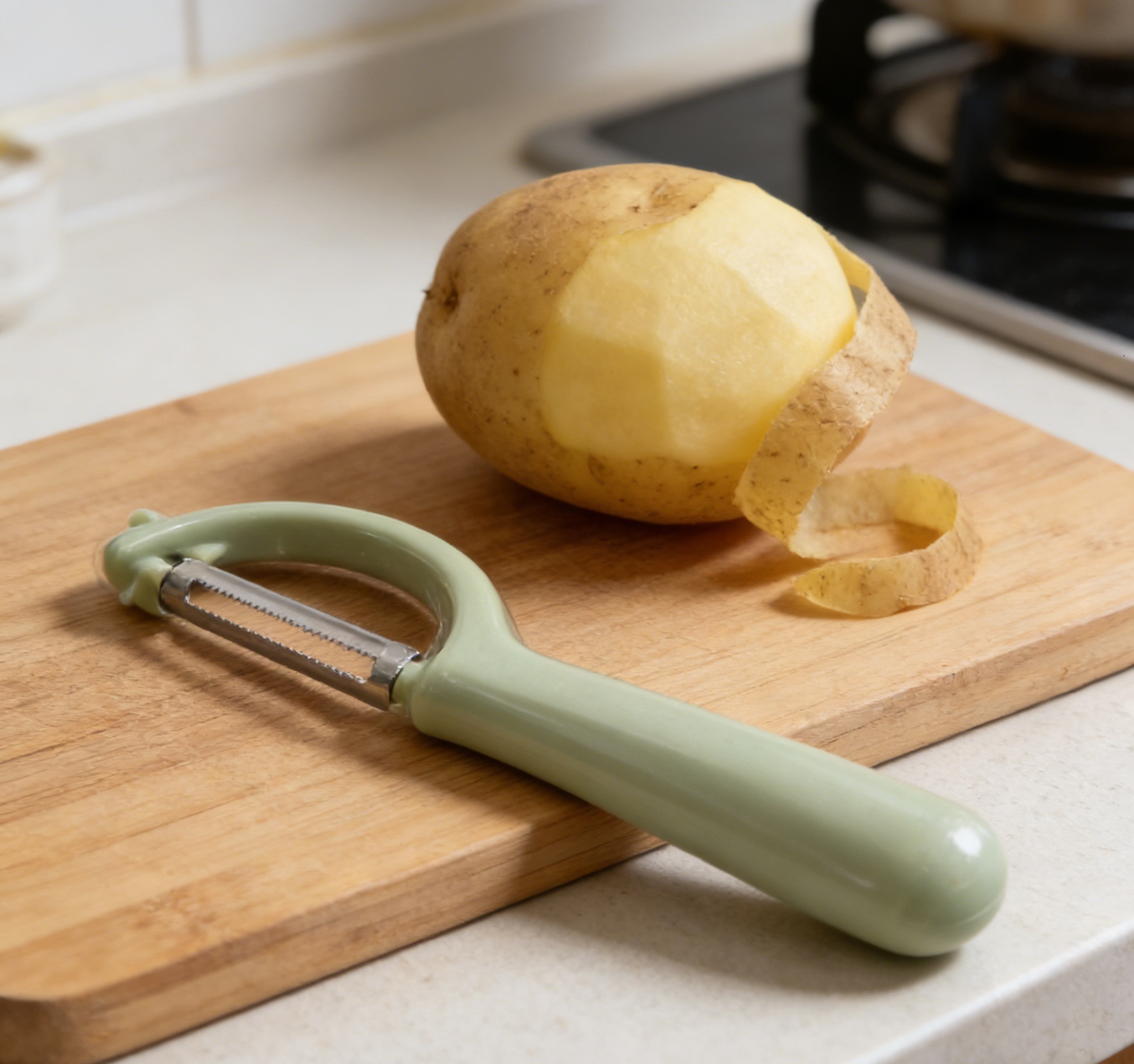 Stainless steel fruit peeler, peeler knife, potato and orange peeling tool, shred tool