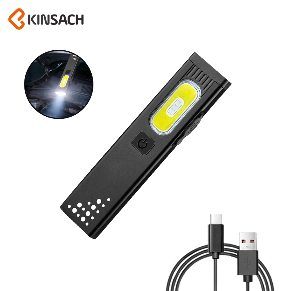 KINSACH迷你LED夹灯便携式夹灯多功能小巧适用办公学习强光阅读灯