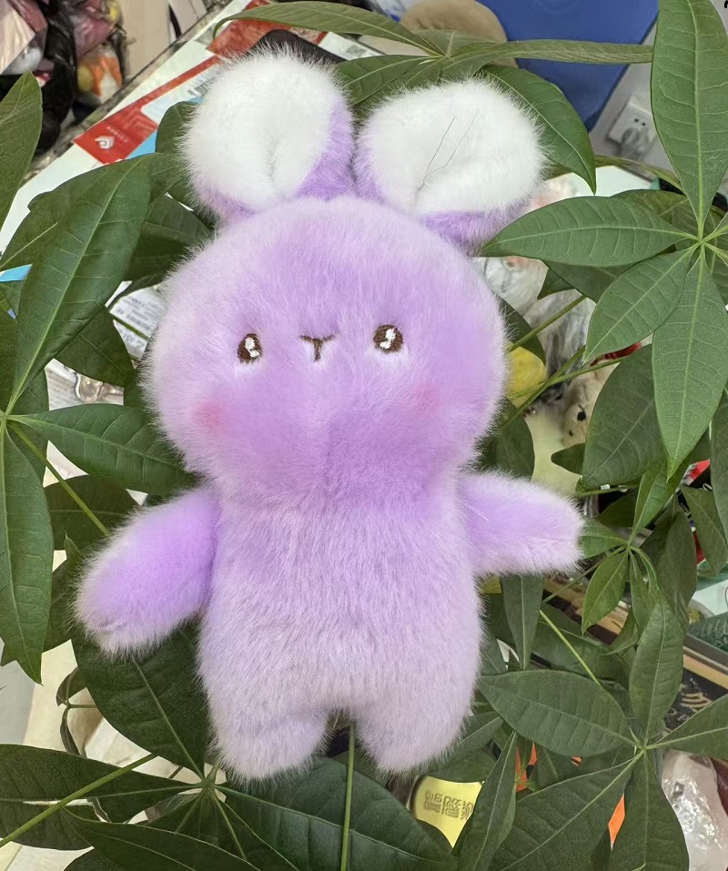 Wangtu Sri plush toy, claw machine doll, wedding and wedding scattering, wedding claw machine, little rabbit pendant pic 3