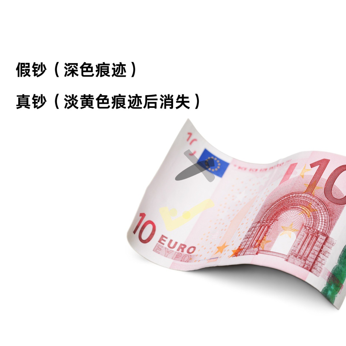 便携式水性验钞笔 可检验真假货币 水性墨水验美金欧元人民币详情4
