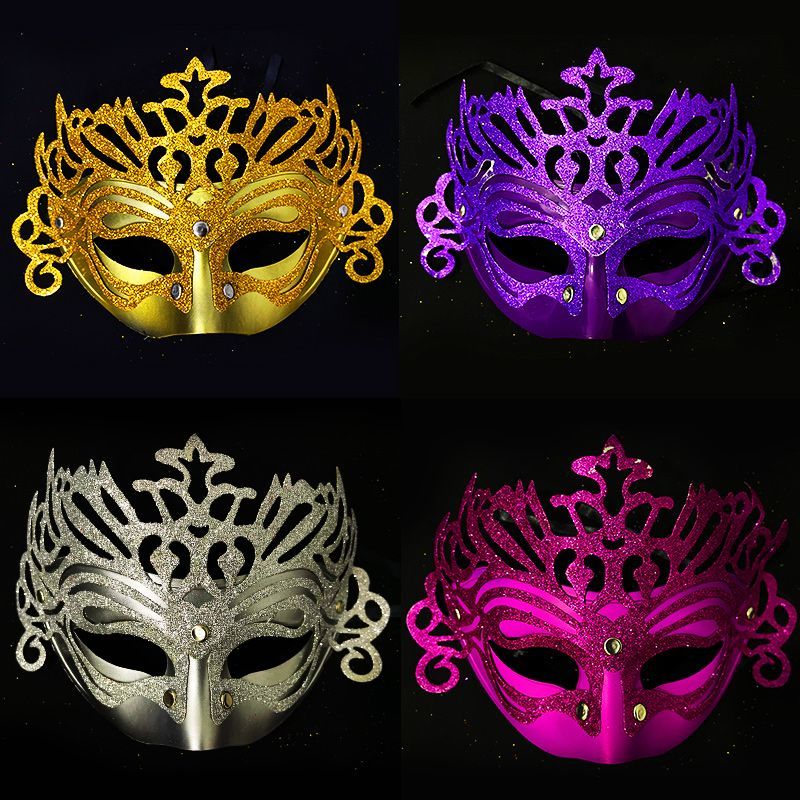 皇冠面具  铆钉面具  金粉面具混色面具 情趣面具派对舞会