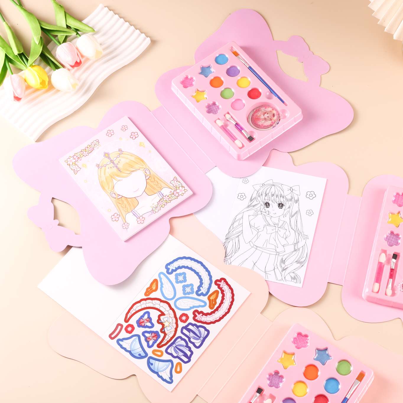 炫彩儿童益智DIY游戏套装工艺贴详情图5