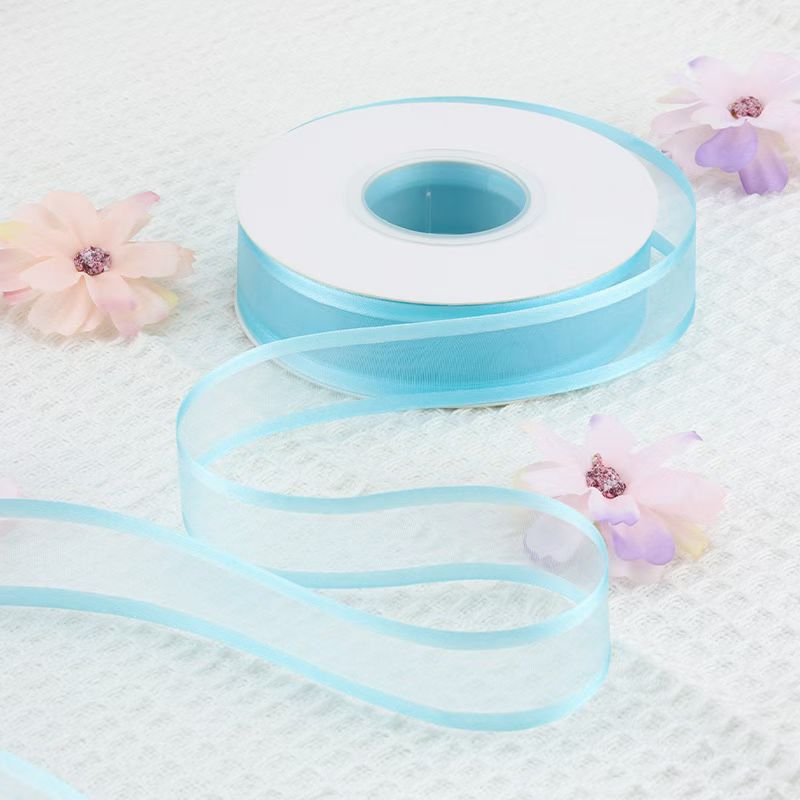 Ribbon cake baking packaging, webbing, flower gift packaging, diy handicraft, ribbon bow, textile leather accessories, gradient webbing, ribbon bow decoration, handicraft materials, multi-color webbing