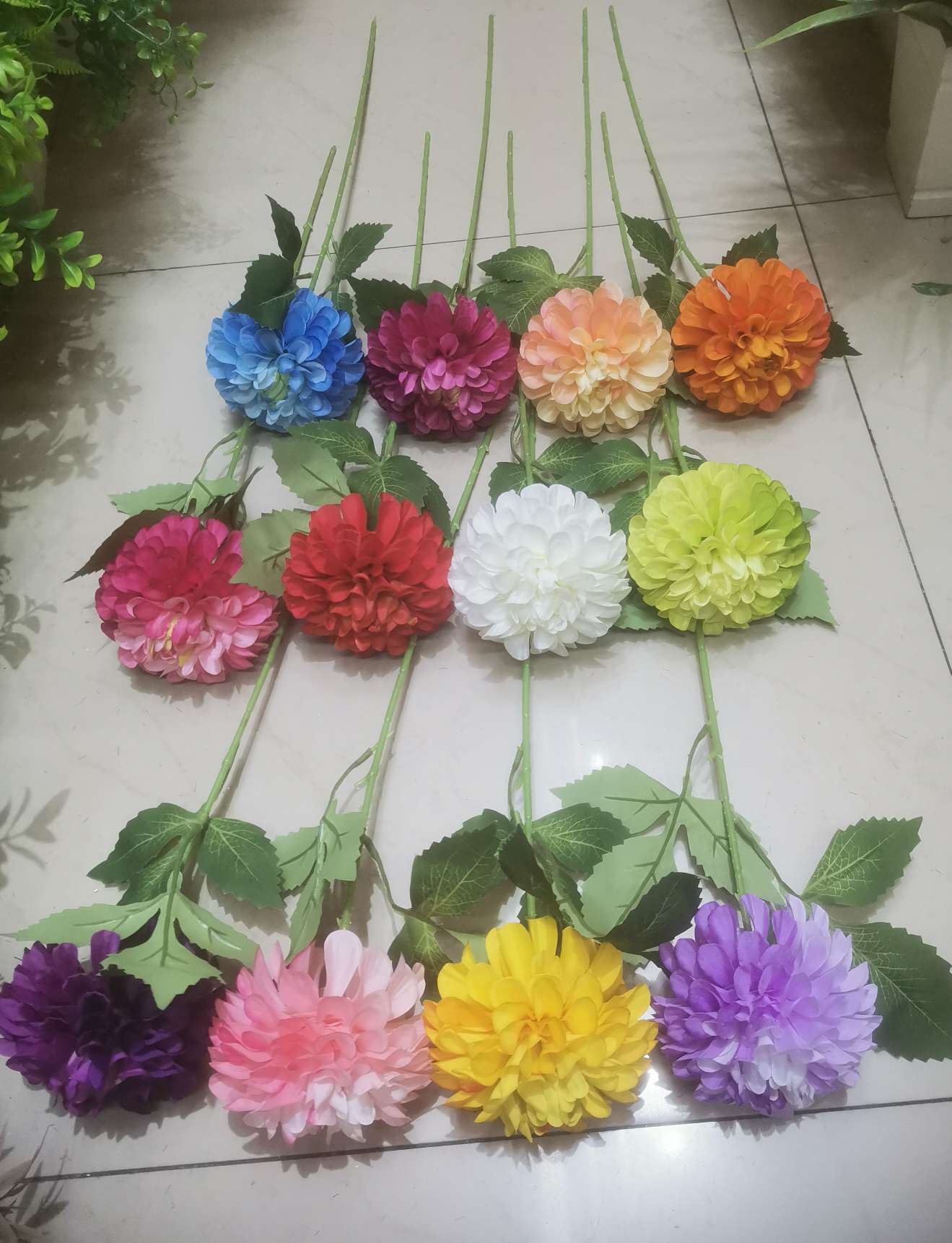 绢花实物图