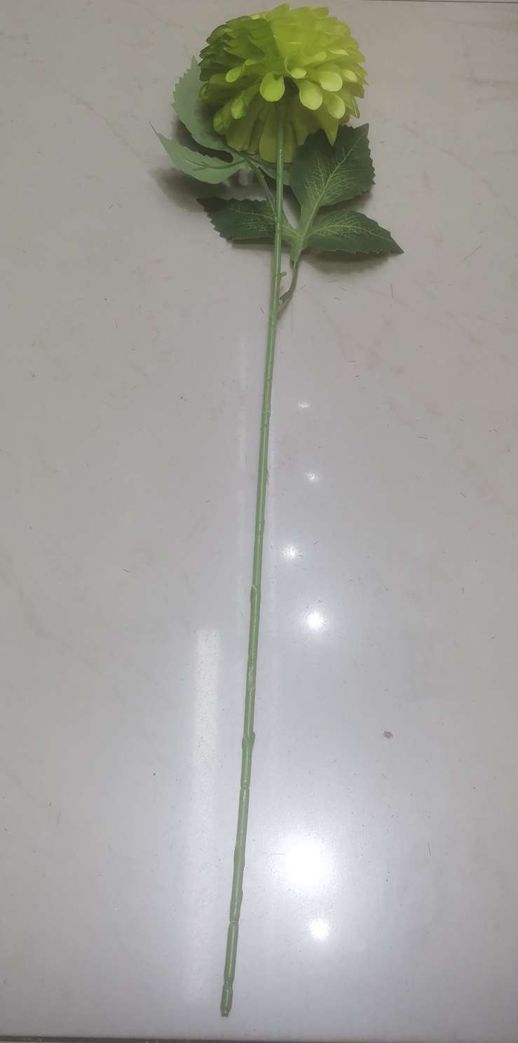 新款仿真单支卷筒菊  高支仿真花 装饰工程花 菊花类 详情图8