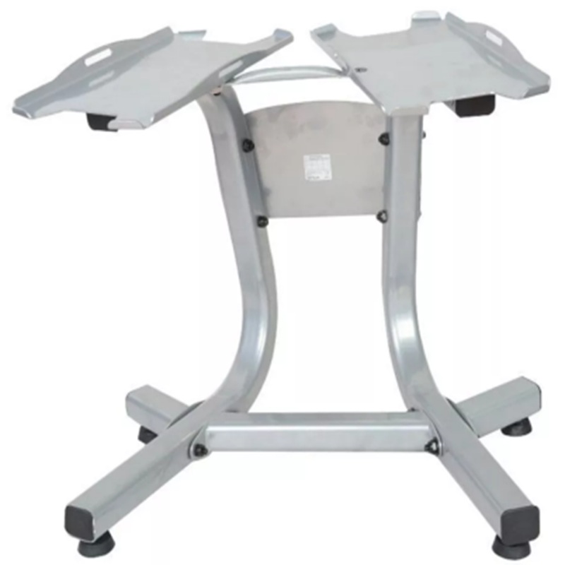 可移动健身哑铃支架健身架健身器材哑铃架子灰色支架放哑铃