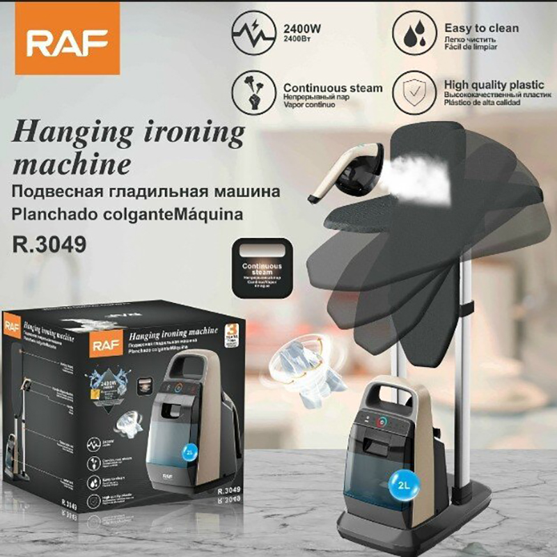 RAF European steam iron, hand-held vertical ironing machine, continuous steam, high-power household electric iron