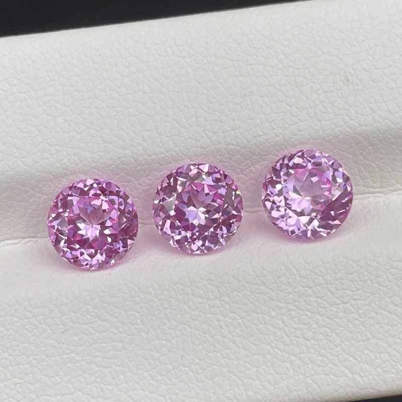 培育淡粉色宝石