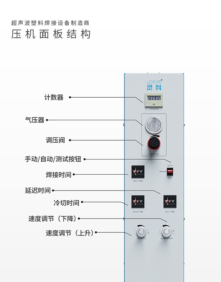 Zhejiang Jinhua ultrasonic plastic welding machine, ultrasonic toy, lamp, power tool, plastic parts welding machine factory direct sales, durable, large quantity wholesale pic 8