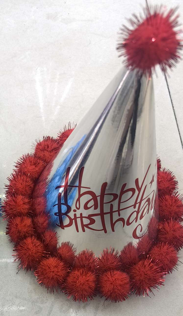 生日帽派对用品节日庆祝可接定制多颜色可选