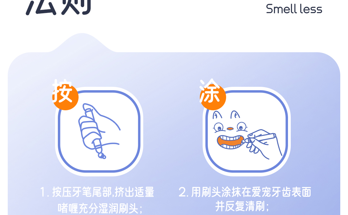 【开颜】宠物益生菌洁牙笔清洁牙垢牙刷牙膏一体式可食用免漱口去除异味详情4