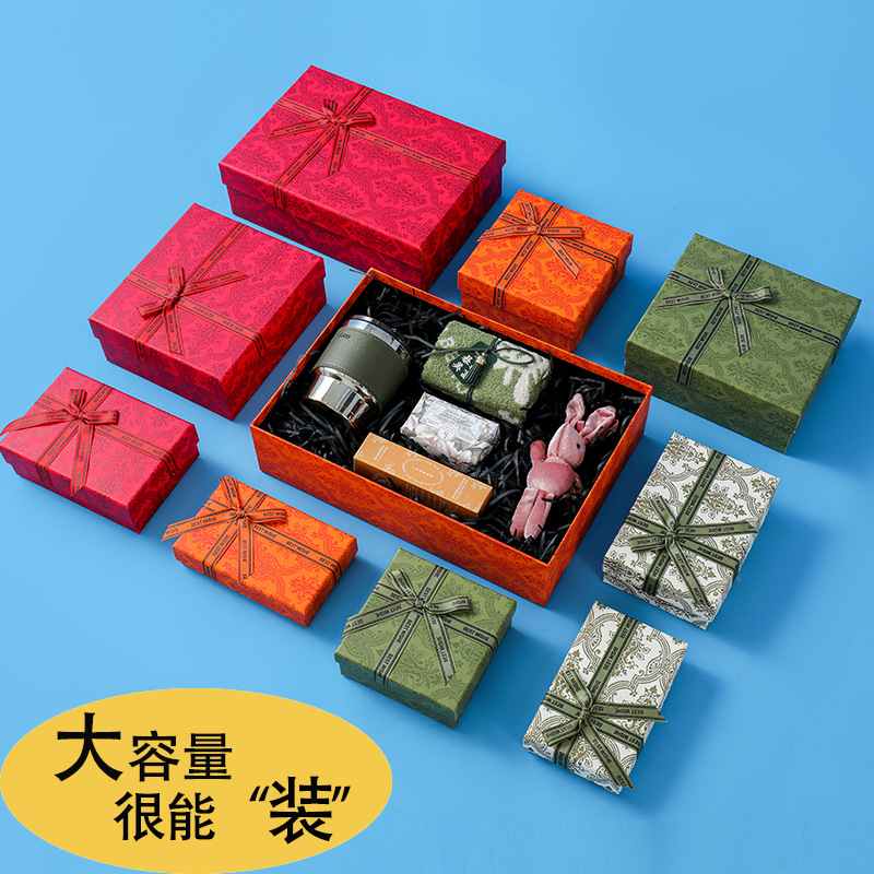 高端伴手礼盒礼盒套装礼品盒伴手礼包装盒压花器精美礼盒