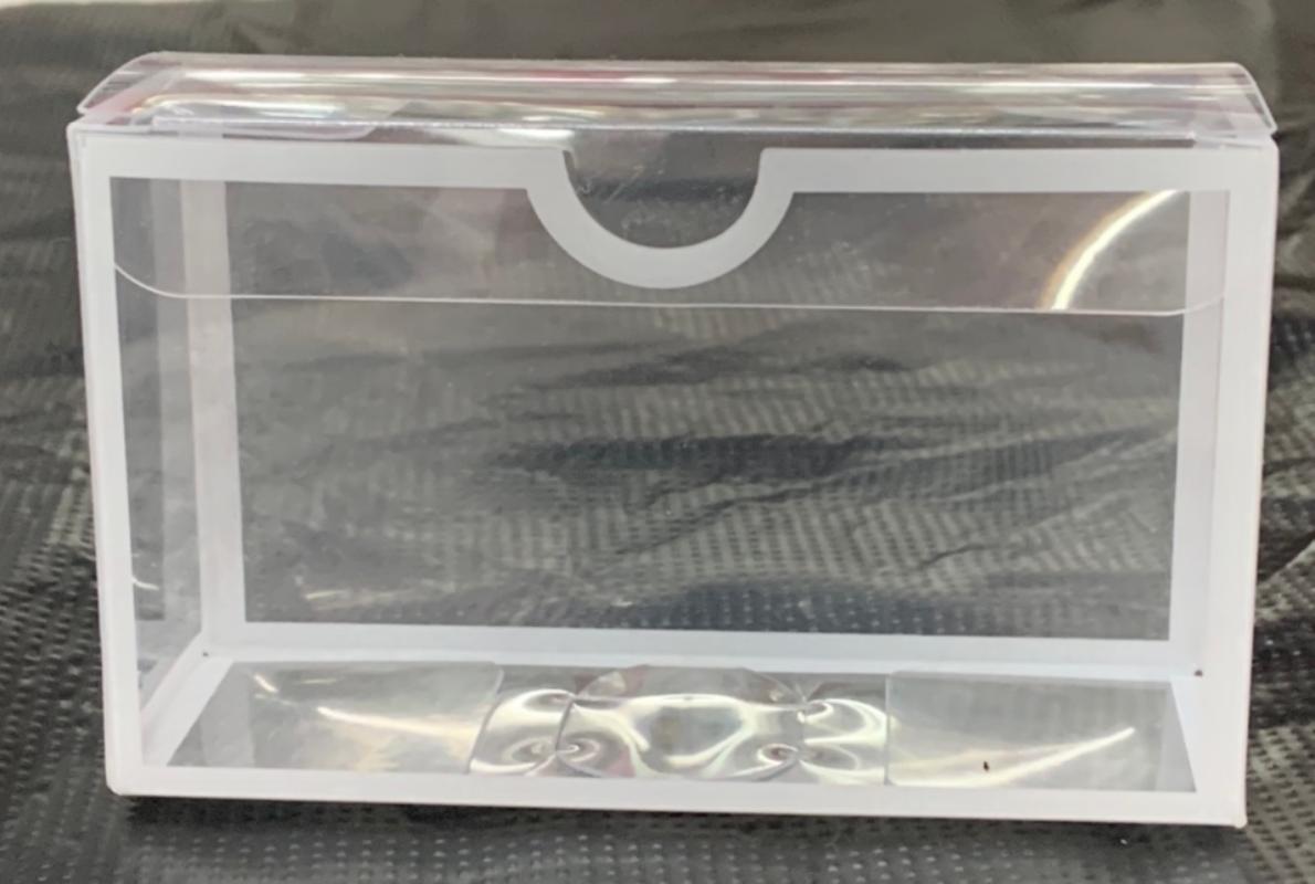 透明立方形收纳盒吧唧女生药盒12格可叠放便携储物盒