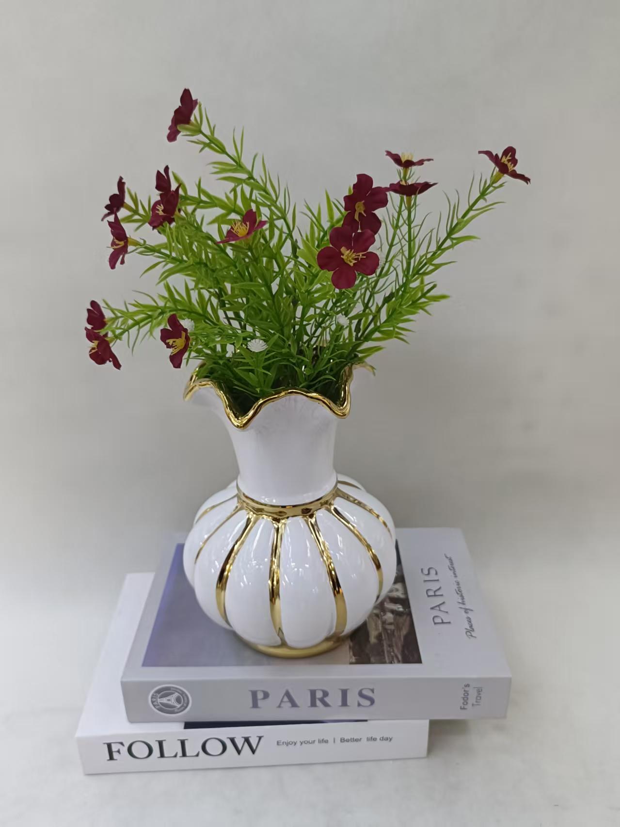 Home decoration artworks, porcelain vases, ceramic vases, home decorations Item Picture