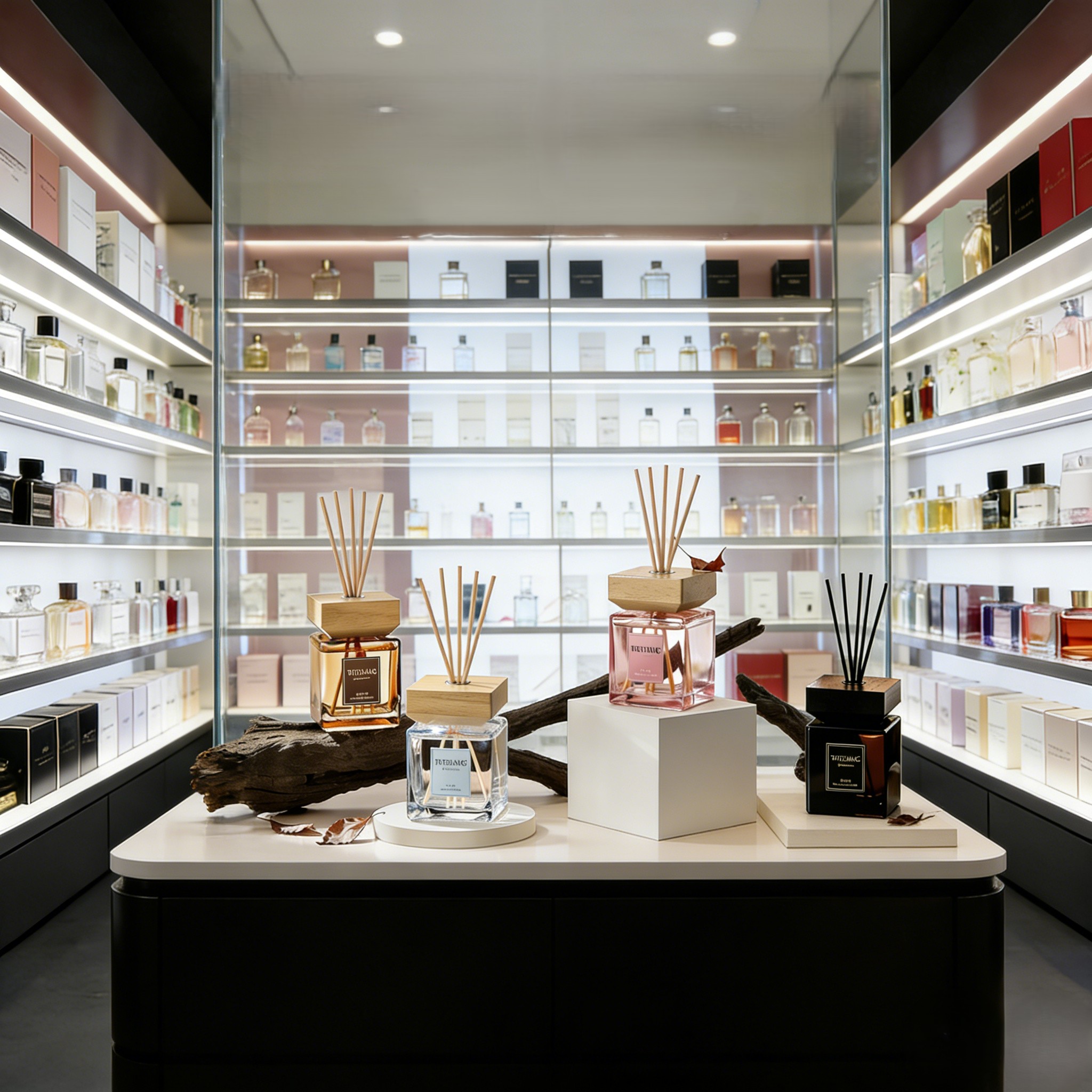 TATEXANG500ML large-capacity wood-lid flameless aroma diffuser, long-lasting air freshener for hotel living rooms and home interiors pic 4