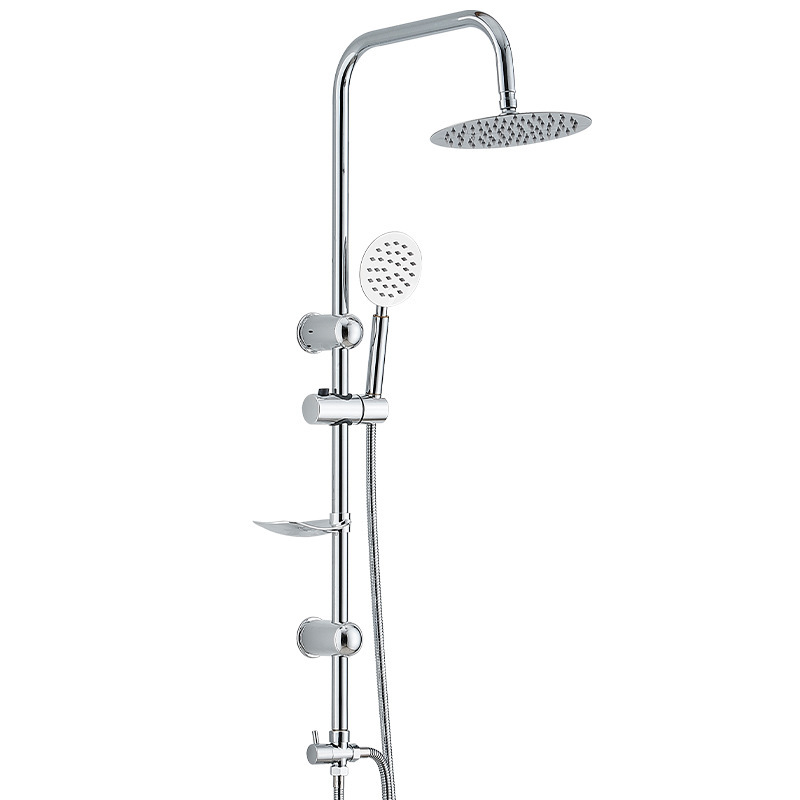 移动洗澡器/水龙头气泡器/太阳花花洒白底实物图