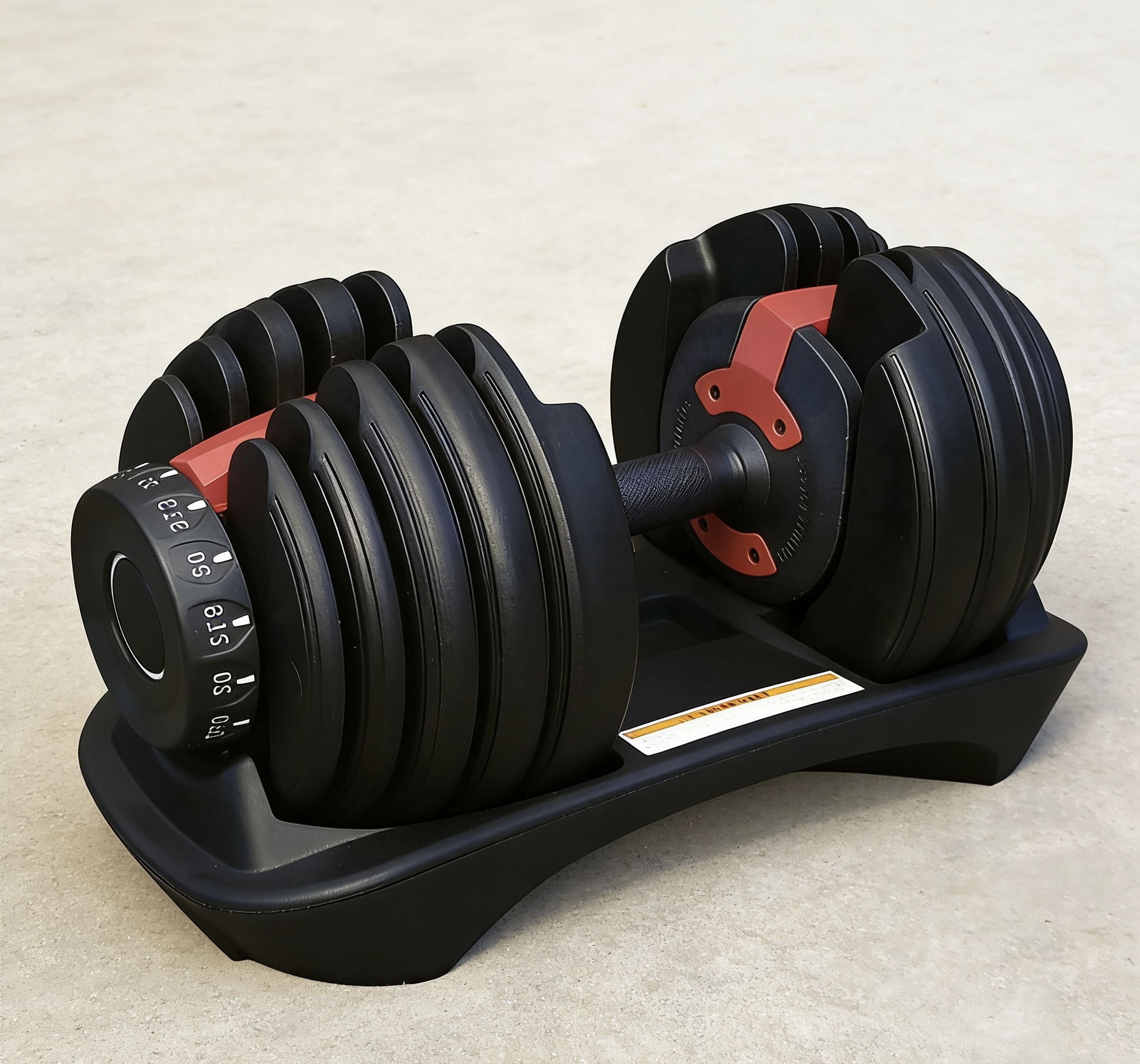 现货厂家批发可出口调节哑铃552快速自动哑铃健身24kg哑铃