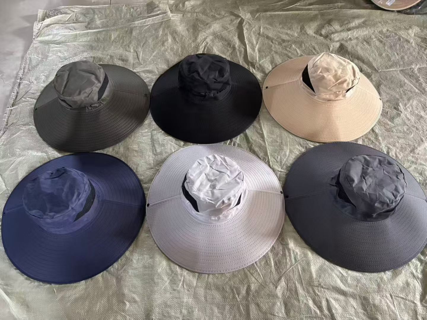 Sun protection cap, fan cap, rechargeable cap details Picture