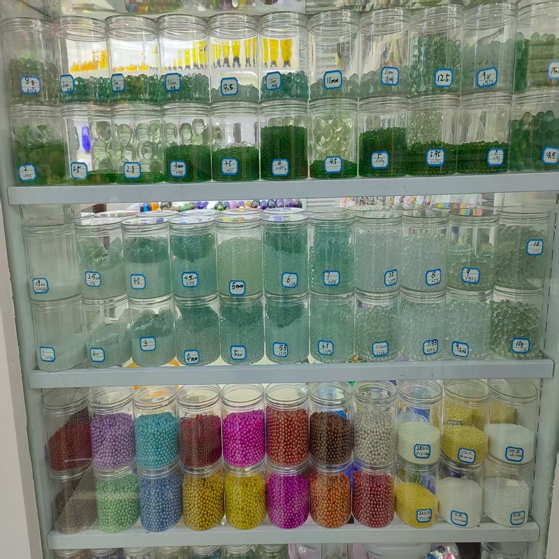 彩色珠子工厂直销 1-10mm高精标准玻璃微珠1.8mm4.762mm7.3mm7.93mm定制玻璃弹珠各种尺寸生产球