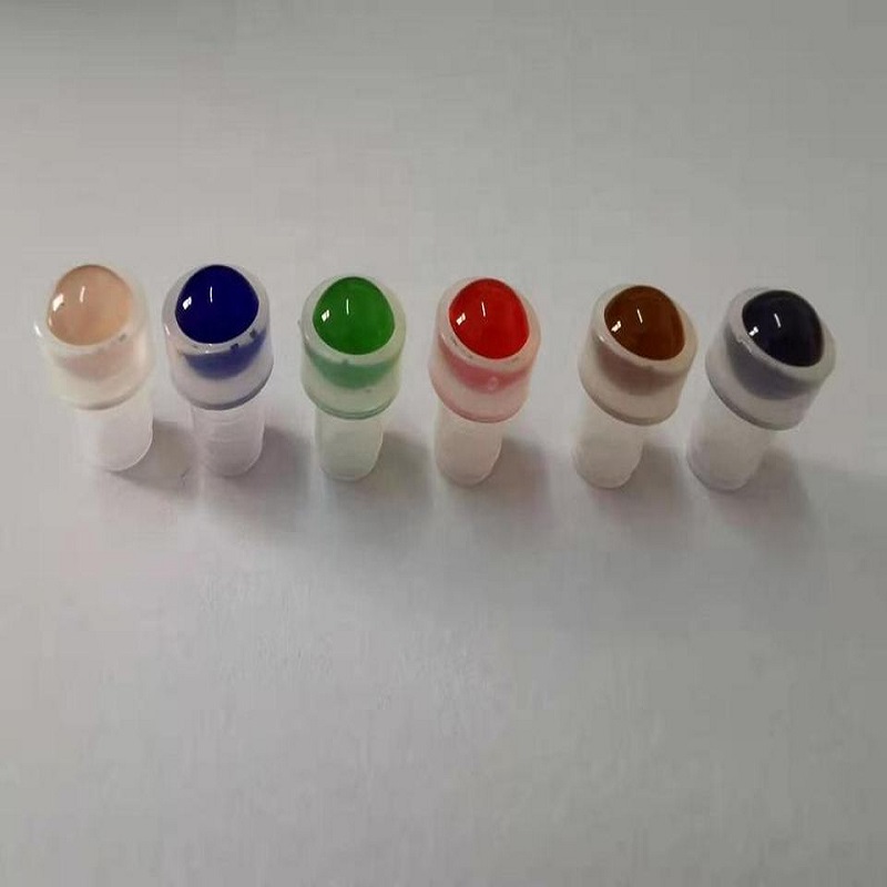 4mm-20mm solid glass beads imitating agate transparent red, yellow, blue and green colored glass beads DIY manufacturer details Picture