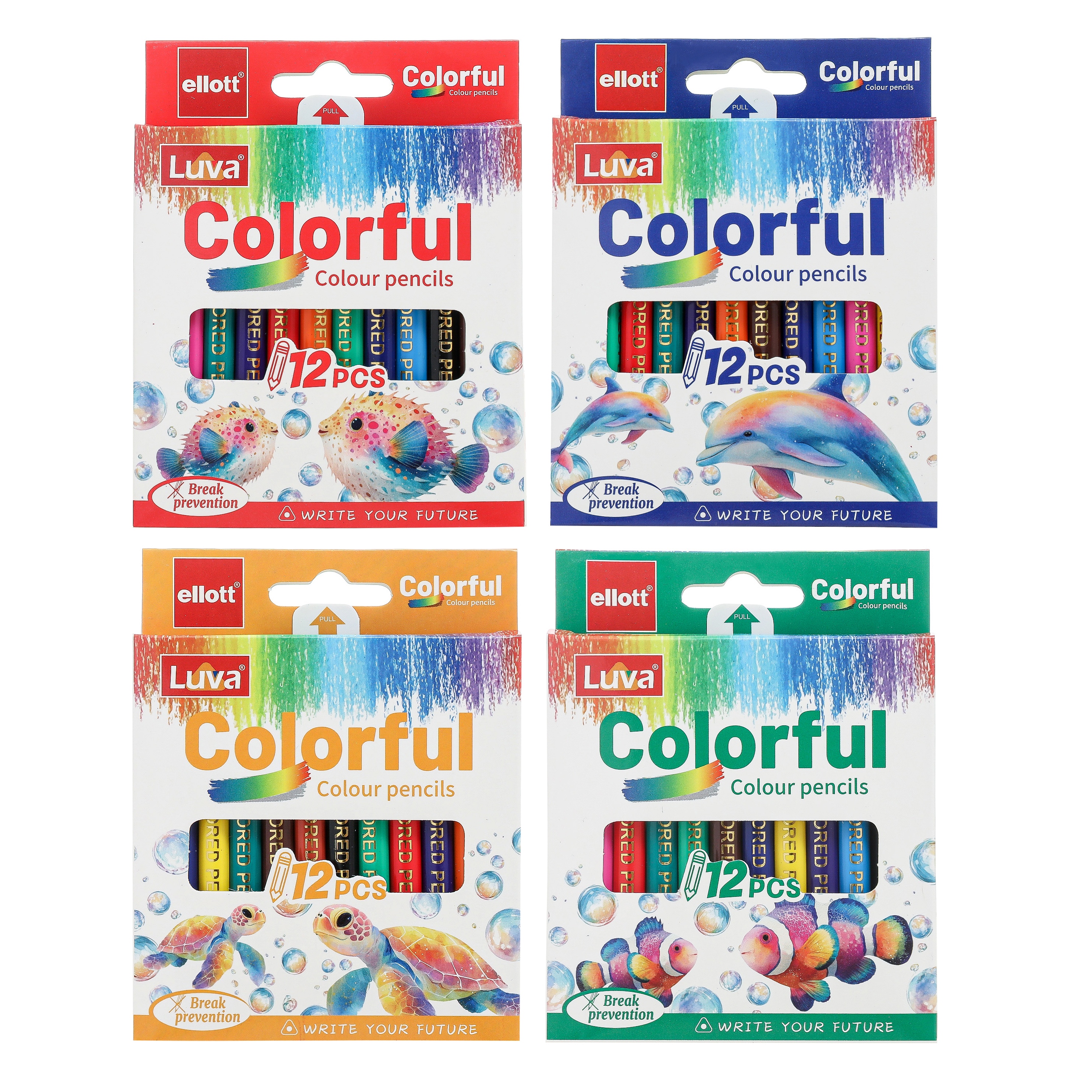 ET-7023-12 Colored pencils