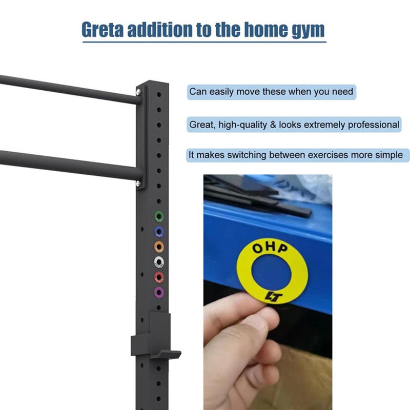 健身器材配件磁贴训练标志负重训练标志健身配件直供