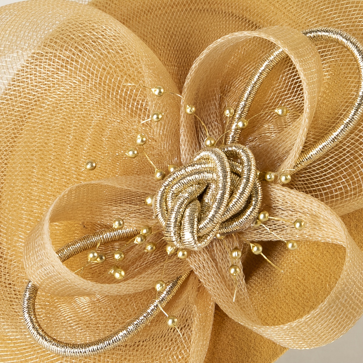 1 piece of lady's charming veil hair accessory, top hat, racehorse hat, Derby hat, wedding top hat, church hat, Christmas party, birthday party, party headwear, top hat with clips Item Picture
