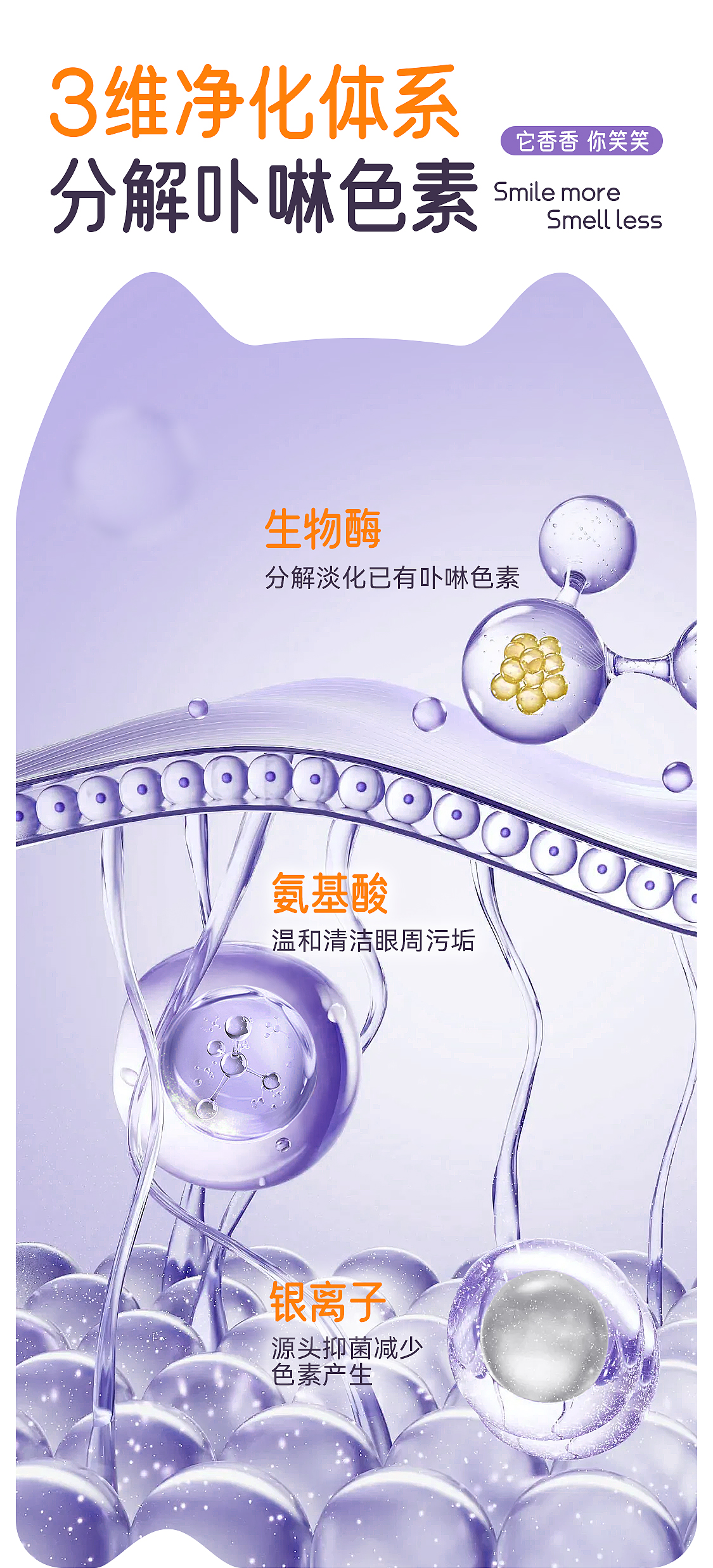 【开颜】宠物净润泪痕湿巾擦泪痕去眼屎猫狗通用清洁方便棉片详情5
