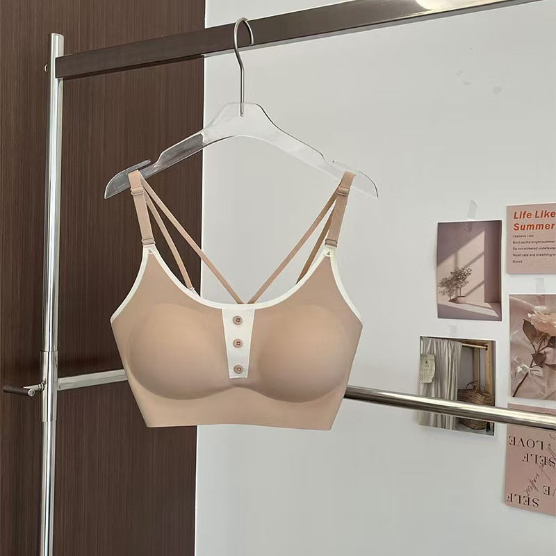 文胸/文胸跨境/文胸女宽松性感/内衣女修身性感/美背内衣产品图
