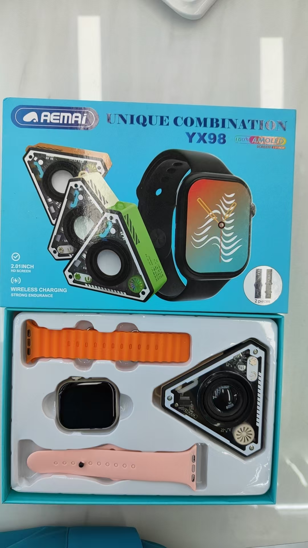 Aemai X98 حزمة ساعة ذكية