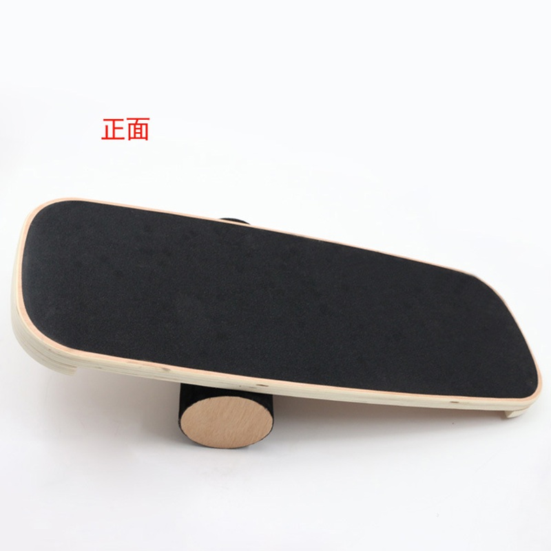 Training board, roller, wooden high-difficulty board, home fitness yoga, exercise wooden yoga board, balance board manufacturer details Picture