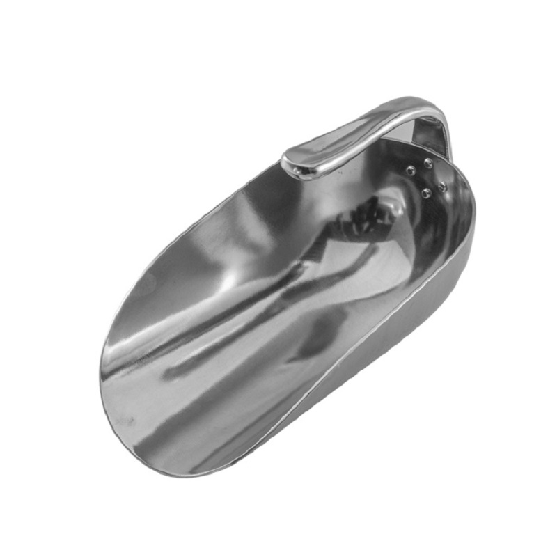 Cross-border aluminum alloy non-stainless steel ice spatula, flour spatula, grain spatula, rice spatula, ice cube spatula, French fries spatula, bird food spatula, metal spoon, household large-capacity stainless steel soup spoon, kitchen seasoning spoon with rice bowl spoon, ice spatula factory direct sales Item Picture