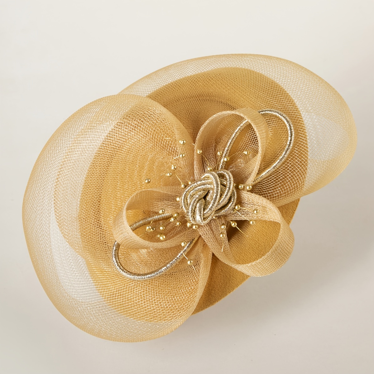 1 piece of lady's charming veil hair accessory, top hat, racehorse hat, Derby hat, wedding top hat, church hat, Christmas party, birthday party, party headwear, top hat with clips Application Scenario
