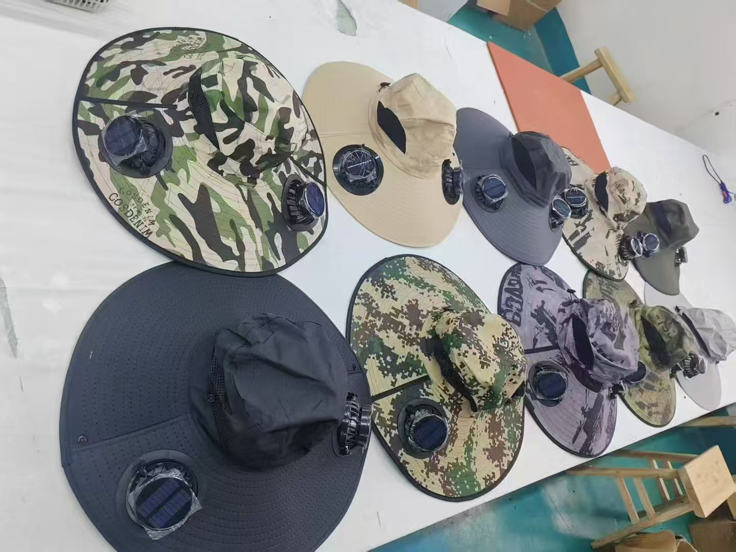 Sun protection cap, fan cap, rechargeable cap