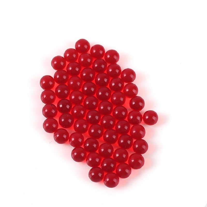 4mm-20mm solid glass beads imitating agate transparent red, yellow, blue and green colored glass beads DIY manufacturer Item Picture